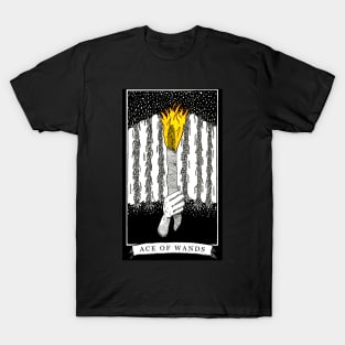 The Ace of Wands - The Tarot Restless T-Shirt